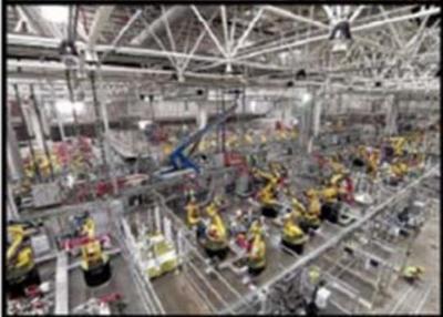 特斯拉首次披露上海工廠內部照片:機器人已進廠并組裝完畢